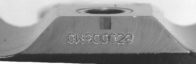 33534 Αριθμός σειράς καθρέφτη Brvo Σήμανση αριθμού σειράς εσωεξωλέμβιας Brvo Ο αριθμός σειράς καθρέφτη Brvo είναι χαραγμένος στην πλάκα με το μπουλόνι