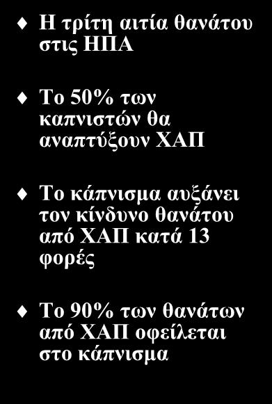 Κάπληζκα θαη ρξφληα απνθξαθηηθή πλεπκνλνπάζεηα Η ηξίηε αηηία ζαλάηνπ ζηηο