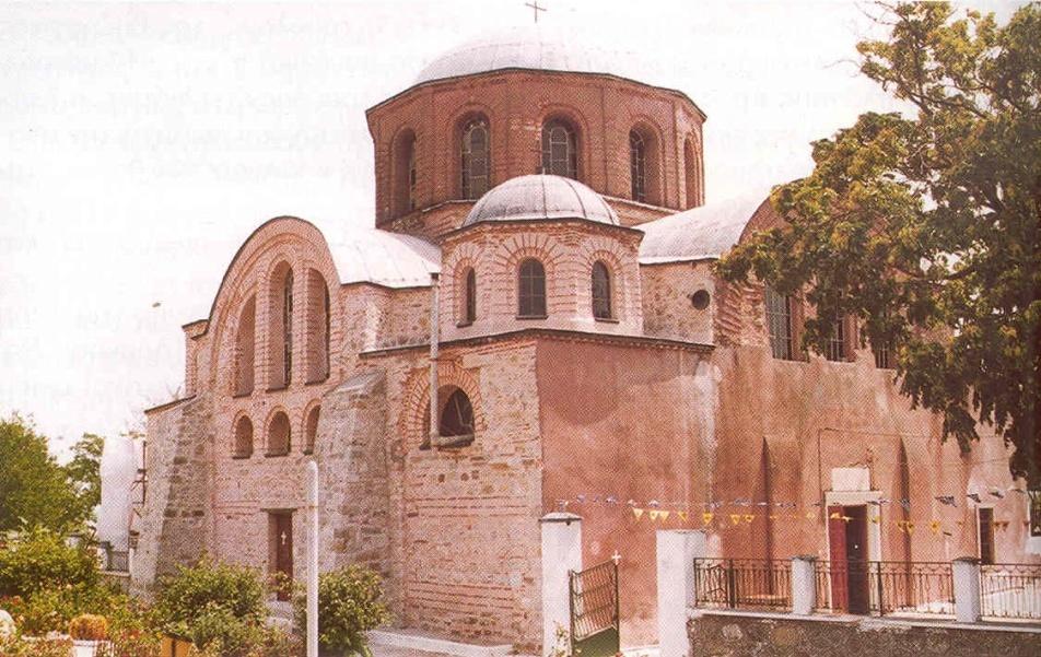 ΠΑΝΑΓΙΑ ΚΟΣΜΟΣΩΤΕΙΡΑ Αυτή που ο Ισαάκιος Κομνηνός αναφώνησε «Ω Πανόπτρια Παμβασίλισσα.». Κτίστηκε από τον Ισαάκιο Κομνηνό το 1151.