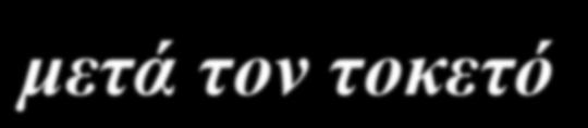 Περίοδος µετά τον τοκετό (Επιλόχειος περίοδος) Ø Η παλινδρόµηση της µήτρας ολοκληρώνεται σε 25-35 ηµέρες µετά τον τοκετό Ø Η άνοιστρη περίοδος που παρατηρείται µετά τον τοκετό κάτω υπό