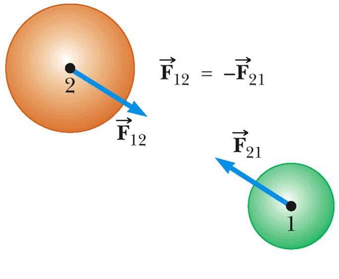 Њутнов трећи закон (наставак) F 12 се може назвати силом акције а F 21 силом реакције.