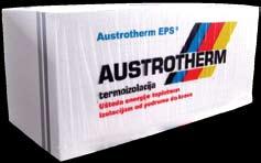 Austrotherm u svojoj proizvodnoj paleti nudi 3 različite vrste klasičnih ( bijelih ) EPS-termoizolacionih ploča (stiropor) koje svoju adekvatnu primjenu nalaze upravo pri izolaciji