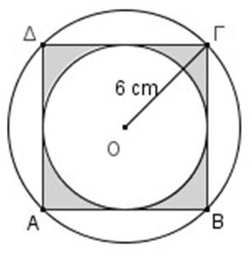 . Στα άκρα της χορδής ΑΒ = R ενός κύκλου (Ο, R), φέρουμε τα εφαπτόμενα τμήματα ΣΑ και ΣΒ.