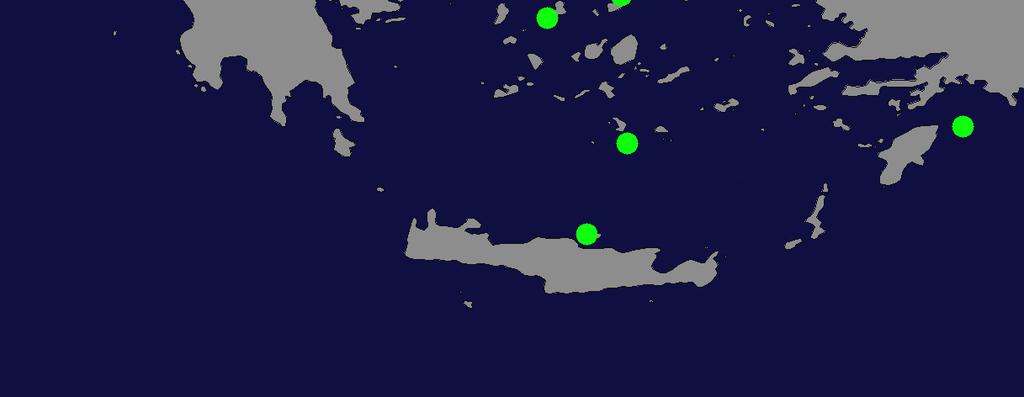 magnitude and direction of the wind field WISE 6, Venice Underestimation