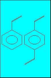 Divinylbenzene Styrene-divinylbenzene smola Mobilne faze