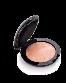 100 g CORAL RM01 SUN TOUCH RM02 ĮKEPTI SKAISTALAI* BAKED BLUSH Didelė šviesinamųjų dalelių