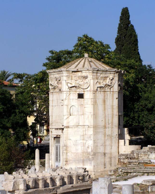 ΙΣΤΟΡΙΚΗ ΑΝΑ ΡΟΜΗ Πύργος των Ανέµων Το επίσηµο