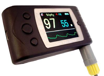 Različite sonde omogućuju mjerenje zasićenosti krvi kisikom u novorođenčadi, djece i odraslih osoba ƀ Brzo i točno očitavanje vrijednosti SpO2 i pulsa u