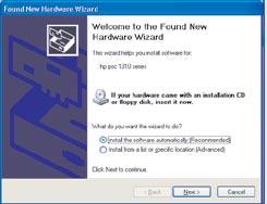 Solución de problemas Solução de problemas Rozwiązywanie problemów Αντιμετώπιση προβλημάτων www.hp.com/support Problema: (Sólo en Windows) Aparece la pantalla Agregar hardware de Microsoft.