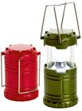 00044 LED 4 colours LED Camping Lantern BL171214 Φανάρι για camping με 6 άσπρα LED, σε 4 χρώματα. Λειτουργεί με μπαταρίες. 7.