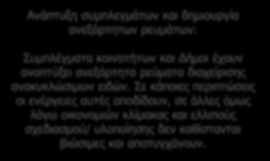 «Έχει πολλές περιπτώσεις που έχουν τα σχέδια και ενδιαφέρονται, αλλά τωρά με τη κρίση δεν έχουν τους πόρους.