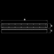 GoldLED WWR01-100W 100W 9000lm 1 1000x80x95mm CCT της Επιλογής του Πελάτη RGBA και RGB εφαρμογές