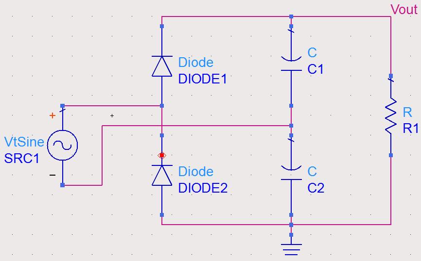 Το κλασικό Dickson charge pump κύκλωμα αποτελεί ένα voltage multiplier που απαιτεί στην είσοδό του μία DC τάση καθώς και την ύπαρξη δύο σημάτων ορθογωνικών παλμών ρολογιού.