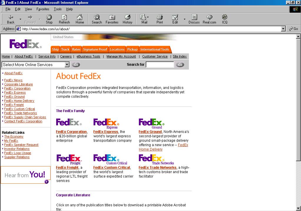 third party marketplace συνέχεια Παράδειγμα: FedEx VirtualOrder: ( www.