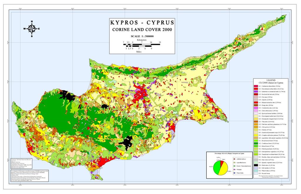 CLC 2000 (3) 8/10/2014 Τομέας