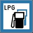 Ako je benzinska postaja opskrbljena alternativnim gorivom i punionicom za elektro-vozila onda se na znak C50 dodaje piktogram sukladno znaku