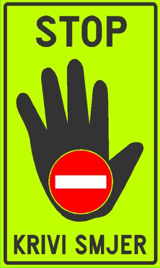 113) prometni znak oprez magla (C144) oznaĉava dio ceste na kojem je vidljivost smanjena te vozaĉi brzinu kretanja moraju prilagoditi duljini vidljivosti.
