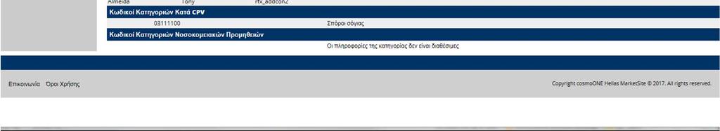 χρήστης. Tα στοιχεία της εταιρείας σας. H κατηγοριοποίησή της.