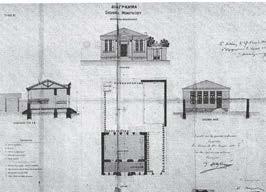 εικόνα 41: Δημήτριος Καλλίας, διάγραμμα δημοτικού μονοταξίου σχολείου, τύπος Β, 1898 εικόνα 43: Ν.