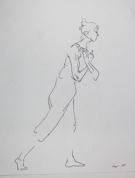 I had a difficult time deciding between a traditional life-like images, reminiscent of classical marble statues, or to break down the figure into smaller relevant parts.