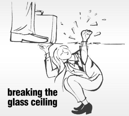 Γυάλινη Οροφή Ο όρος «Γυάλινη οροφή», (glass ceiling), επινοήθηκε από την εφημερίδα Wall Street