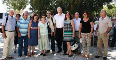 Νεοπτόλεμος Κότσαπας, εκ μέρους όλων των διοργανωτών, χαρακτήρισε τον τιμηθέντα ως ένα κλασσικό παράδειγμα προς μίμηση, ενός ανθρώπου εργατικού, απλού και ανιδιοτελούς, με μεγάλη καρδιά, έντιμου