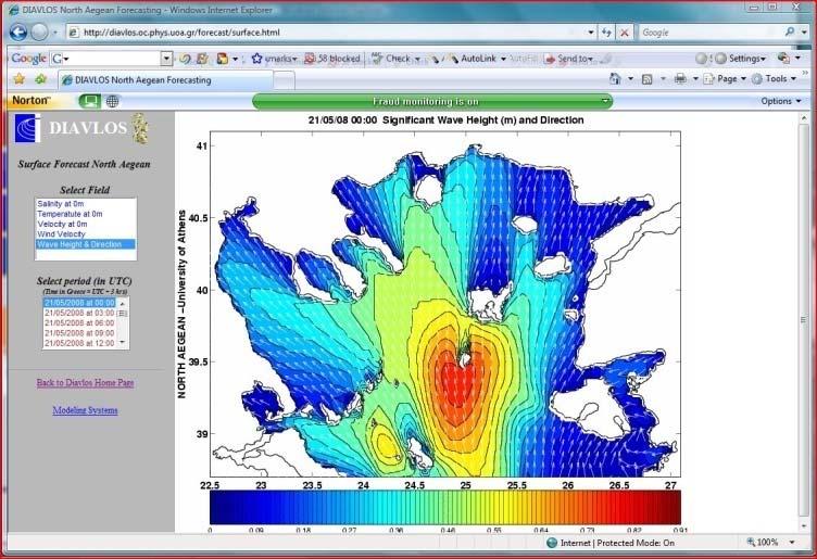 gr Oil spill forecast