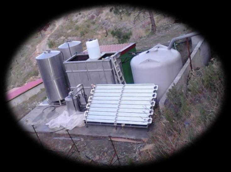 Σύστημα βιολογικής επεξεργασίας υγρών αποβλήτων οινοποιείου με βιοαντιδραστήρα μεμβρανών (Membrane BioReactor, MBR) Για τη βιολογική επεξεργασία των υγρών αποβλήτων οινοποιείου επιλέγχθηκε η χρήση