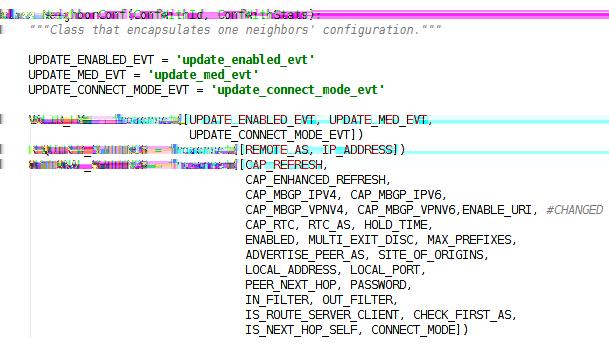 Παράρτημα κώδικα-ρυθμίσεων Επέκταση BGP configuration