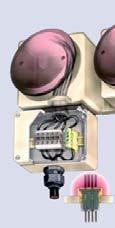 EV V: Električna oprema v Ex ogroženih prostorih 73  naprav v Ex ogroženih prostorih Kabelski sistem z indirektnim vhodom: uporablja se kvalitetne nadometno položene kable; kabel je priključen v delu