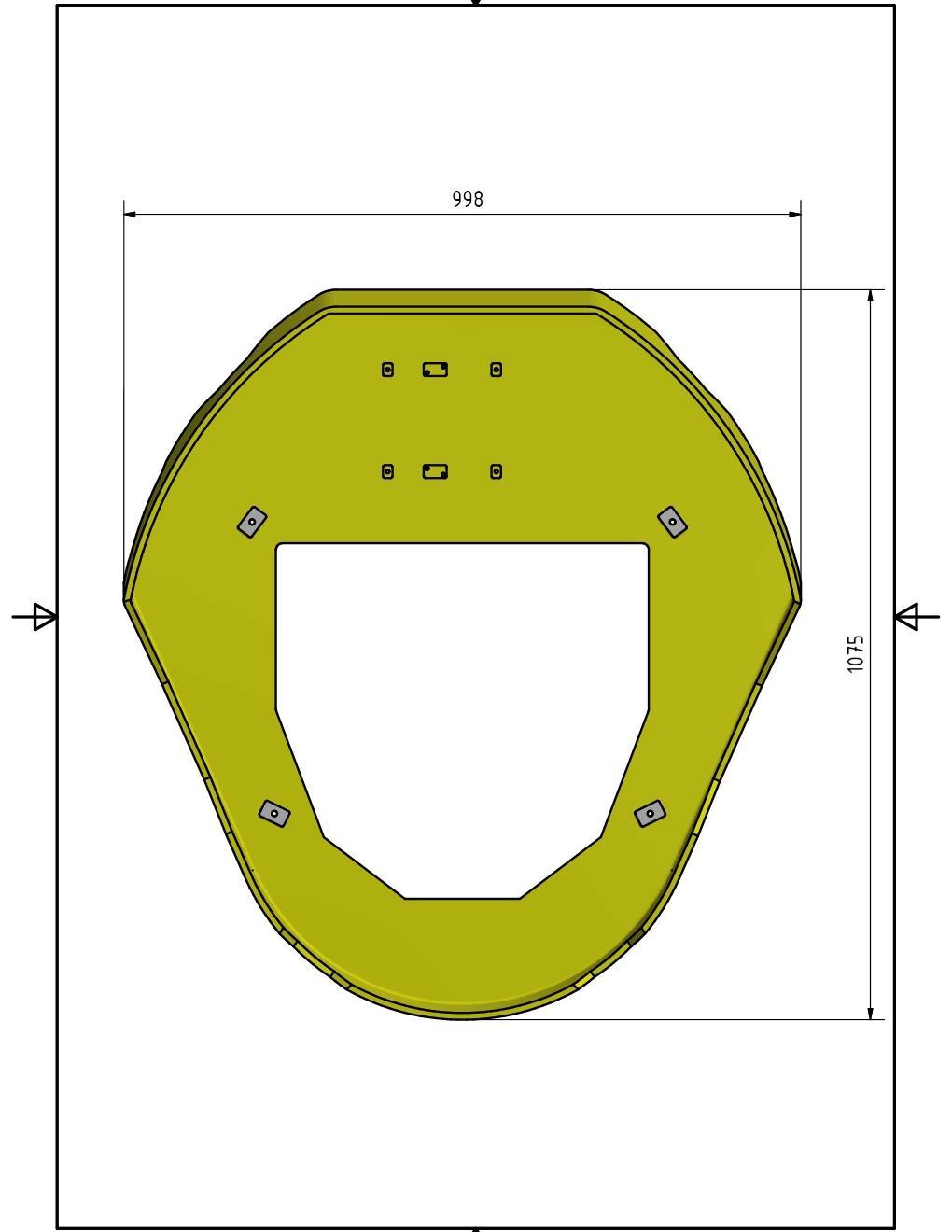 4) ΜΗΧΑΝΟΛΟΓΙΚΑ ΣΧΕΔΙΑ GEAR BAY και FRAME ΤΟΥ F-35 STOVL Mετά τον σχεδιασμό των τρισδιάστατων Gear bay και Frane του F-35 STOVL σε συμπαγή μορφή, γίνεται η αναλυτική παρουσίασή τους σε μηχανολογικά