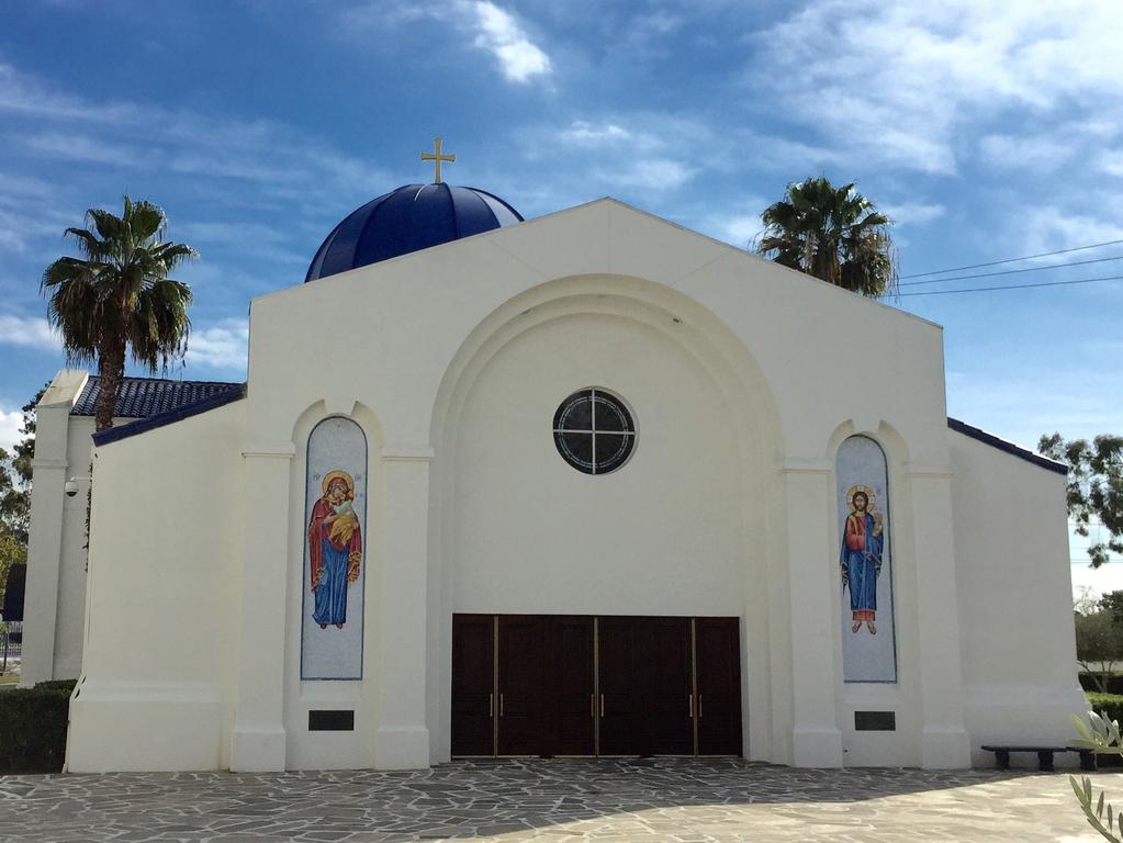 344 THE PANAGIA Assumption Of the Blessed Virgin Mary Greek Orthodox Church Long Beach, CA Worship Services