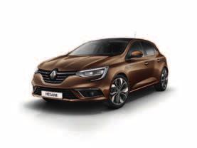 Χρώματα Νέο Renault MEGANE Νέο Renault MEGANE GT & GT Line Λευκό Glacier (O) Λευκό Nacre (TE)* Γκρι Platine (TE) Λευκό Glacier (O) Λευκό Nacre (TE)* Γκρι Platine (TE) Γκρι Titanium (TE) Κόκκινο