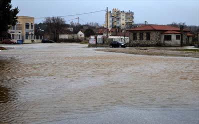 Πλημμύρες παρατηρούνται λόγω Τοπικής καταιγίδας (Α12) και Ανύψωσης στάθμης θάλασσας (Α14).