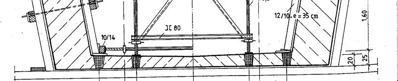 Κατά τη µέθοδο Β γίνεται δυσκολότερη η κατασκευή του εσωτερικού ξυλοτύπου, ο αρµός όµως διακοπής, ο οποίος στην περίπτωση αυτή δηµιουργείται µεταξύ των δοκών και της πάνω πλάκας, δεν είναι ορατός.
