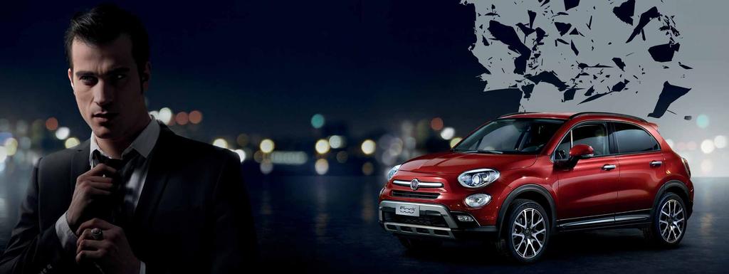 ΓΟΗΤΕΙΑ και ΤΟΛΜΗ 500X CROSS CROSS PLUS Τα δύο αυτά επίπεδα εξοπλισμού επιδεικνύουν την πιο περιπετειώδη ψυχή του Fiat 500X.