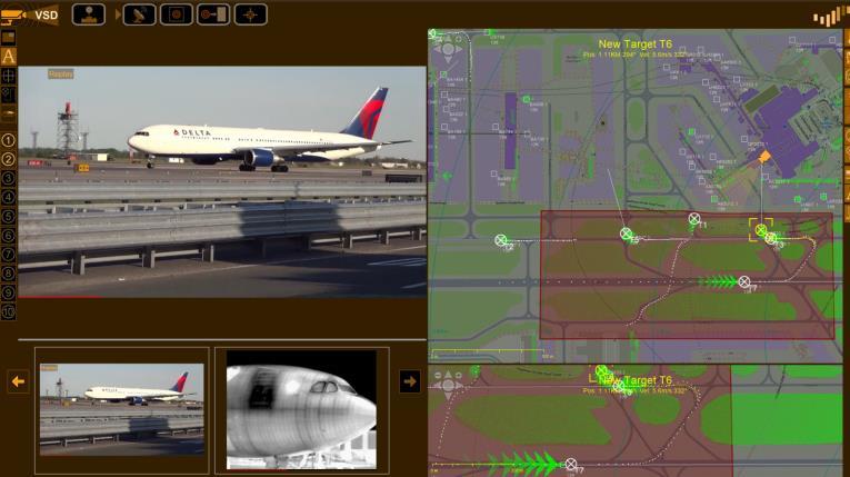 3.1.4 πγρψλεπζε δεδνκέλσλ κέζσ βίληεν (VSDF- Video Sensor Data Fusion) Πξφθεηηαη γηα έλα ζχζηεκα πνπ απνηειείηαη απφ: πζηήκαηα επηθνηλσληψλ κε δηάθνξεο κνλάδεο κέζα ζην αεξνδξφκην. Αηζζεηήξεο.