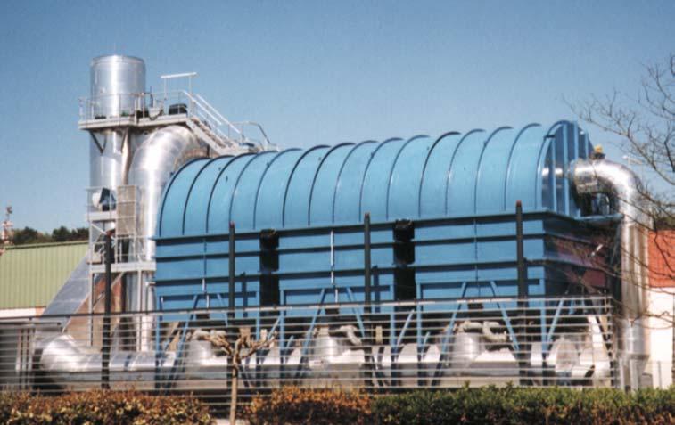 Τεχνολογία Αντιρρύπανσης Regenerative Thermal Oxidiser (RTO) Εναλλάκτες Θερµότητας Προθέρµανση αέρα µε εναλλασσόµενη ροή σε κλίνες κεραµικών ηπλέονδοκιµασµένη και αποδοτική τεχνολογία απόσµησης πολύ