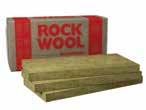 PANELROCK ur PANELROCK F Vidējā tilpuma masa: ~ 65 kg/m 3 ; = 0,036 W/m K; Stiprība spiežot (ja deformācija ir 10%):>0,5 kpa; Mīkstās vates