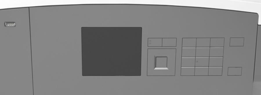 Σύντομη αναφορά Χρήση του μοντέλου εκτυπωτή με οθόνη 2,4 ιντσών Γνωριμία με τον εκτυπωτή Χρήση του πίνακα ελέγχου του εκτυπωτή 1 2 3 4 5 Στοιχείο 5 Κουμπί αναστολής λειτουργίας 6 Κουμπί Διακοπή ή