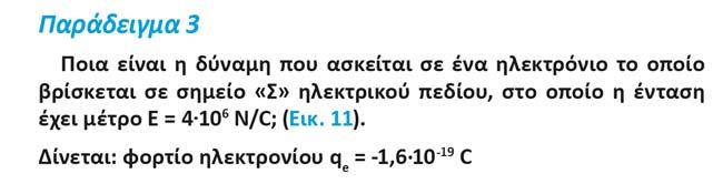 Την ένταση του πεδίου (διανυσματικό μέγεθος), που έχει να κάνει με τις δυνάμεις που ασκεί το πεδίο.