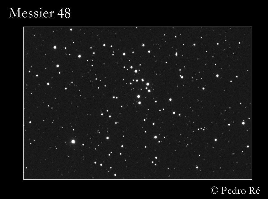 M68. Imagine luată de Hubble Space Telescope. Foto: NASA/ STScI/ WikiSky M 48. Foto: Pedro Re, www.astrosurf.com componentă, D, este o stea pitică.