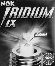 THE IX SPARK PLUG The Iridium IX spark plug is similar in design to the Platinum VX type but benefits from the use of the precious metal Iridium on its centre electrode.