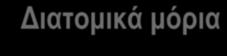 ΦΥΣΙΚΟΧΗΜΕΙΑ Ι : ΜΟΡΙΑΚΗ ΦΑΣΜΑΤΟΣΚΟΠΙΑ (Γ εξ. 206) Διατομικά μόρια Ενεργειακά επίπεδα (Φασματοσκοπικοί όροι) Ηλεκτρ. διάταξη Φασμ. Όροι Ενεργ. Επίπεδα Ενεργ.