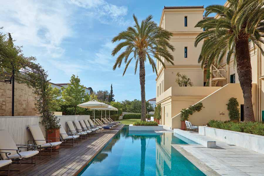 POSEIDONION GRAND HOTEL FITNESS CLUB Poseidonion Grand Hotel Dapia, Spetses Tel.