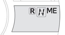 Οδήγηση Διαχειριζόμενο κιβώτιο ταχυτήτων N eutral "N": νεκρό. Θέστε τον μοχλό προς τα δεξιά στη θέση N, για την εκκίνηση του κινητήρα. Εμφάνιση στο καντράν E asy "E": αυτόματη αλλαγή ταχυτήτων.