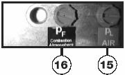 Filtru 10 Şurub de reglare raport V 17 Opţional: racord impuls gaz p Br 5 Etichetă identificare 12 Priză de presiune G 1/8 presiune pe duze p Br 6 Capac 13 Flanşă de ieşire Montarea conductelor de