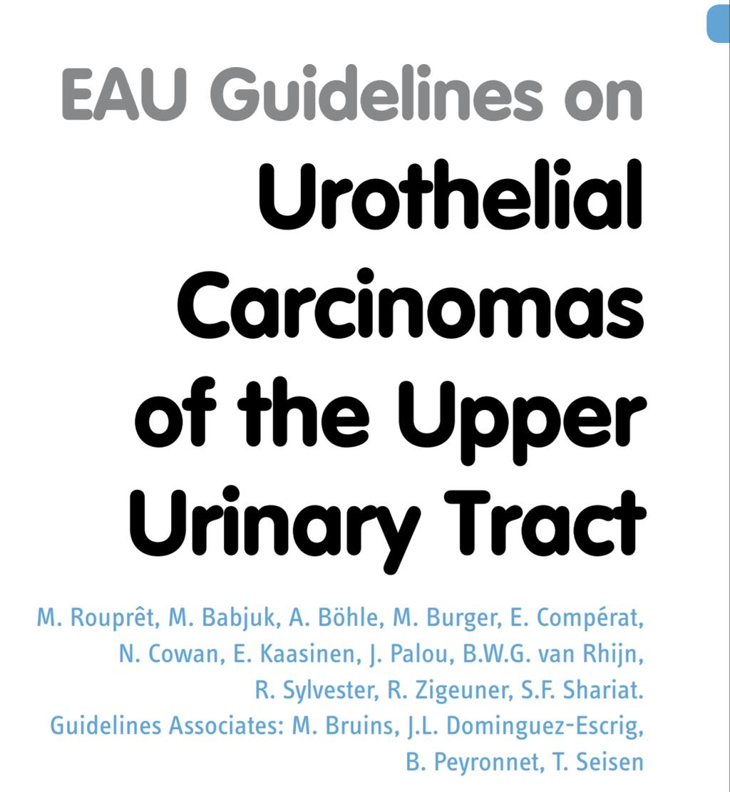 EAU Guidelines 2016 Πρώτη δημοσίευση το 2004 Αναθεώρηση