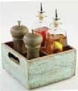 ΞΎΔΙ ΣΕ ΞΎΛΙΝΗ ΒΆΣΗ set oil - vinegar with wooden base 40436 200 ml ΣΕΤ ΑΛΆΤΙ