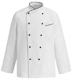 chef jacket black 100% microfiber ΣΑΚΆΚΙ